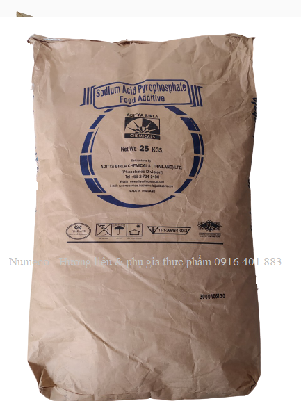 Phụ gia giòn dai Sodium Acid Pyrophosphate _1kg/gói