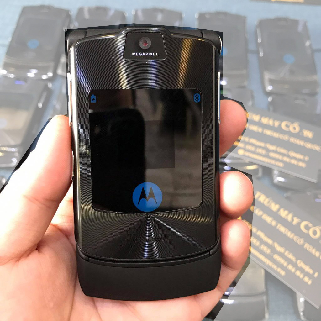 [HÀNG CHÍNH HÃNG - BẢO HÀNH 6 THÁNG] Điện thoại Motorola V3i nắp gập siêu mỏng sang trọng nghe gọi tốt - TẶNG KÈM PIN SẠC