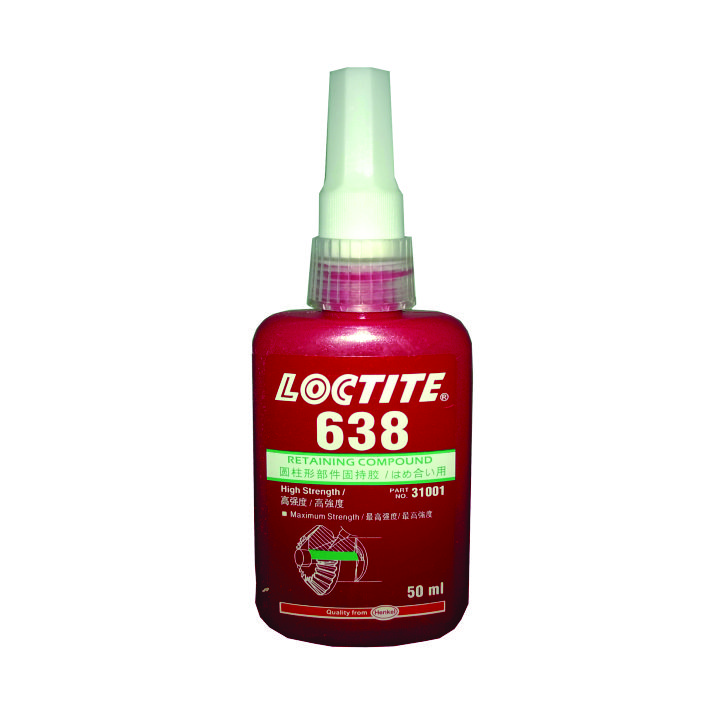 Keo chống xoay loctite 638 - 50ml: cố định giữa trục và lỗ kim loại hiệu quả