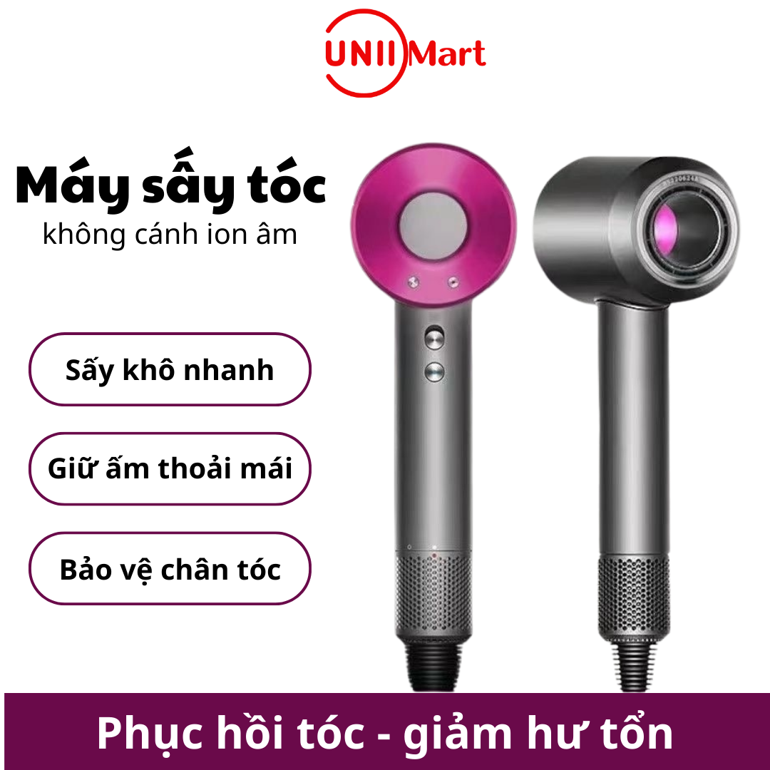 Máy sấy tóc KAW ion âm K3000/K3500 công suất lớn sấy khô siêu nhanh bảo vệ tóc chắc khỏe Bảo hành 1 đổi 1