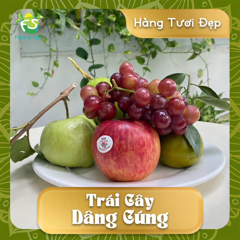 Trái cây cúng - combo ngũ phúc 5