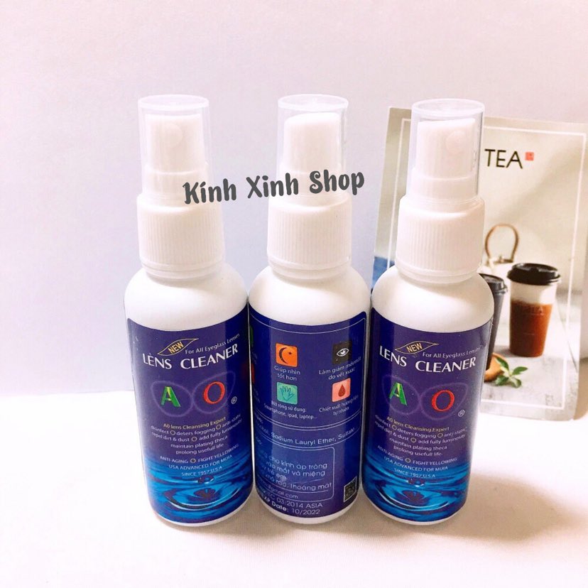 Nước rửa kính mắt siêu sáng, siêu sạch (60ml)
