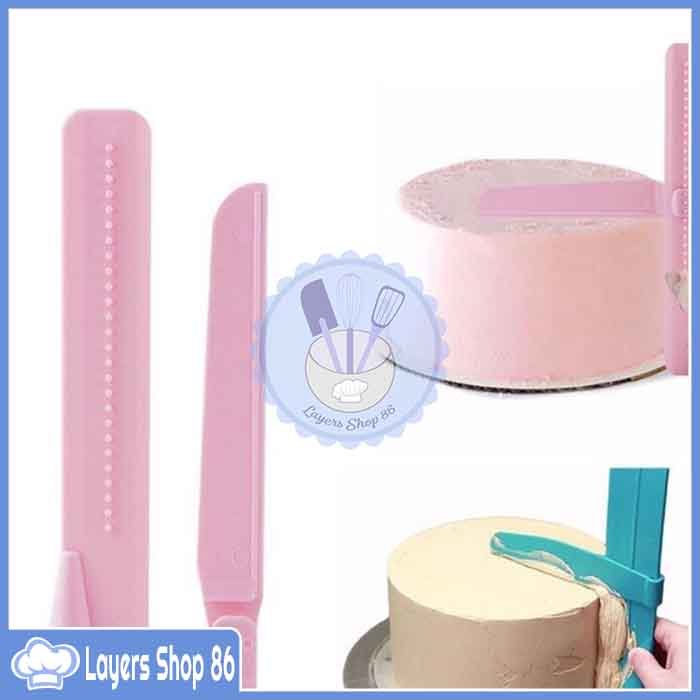 BỘ DỤNG CỤ CHÀ LÁNG HAI MẶT BÁNH KEM, Cây Vét Bột Bánh Có Thể Điều Chỉnh Dụng Cụ Chà Láng Bánh Kem Công Cụ Cho Kẹo Mềm Ướp Lạnh Kem Cạnh Làm Mịn Dụng Cụ Trang Trí tiện lợi hàng loại 1