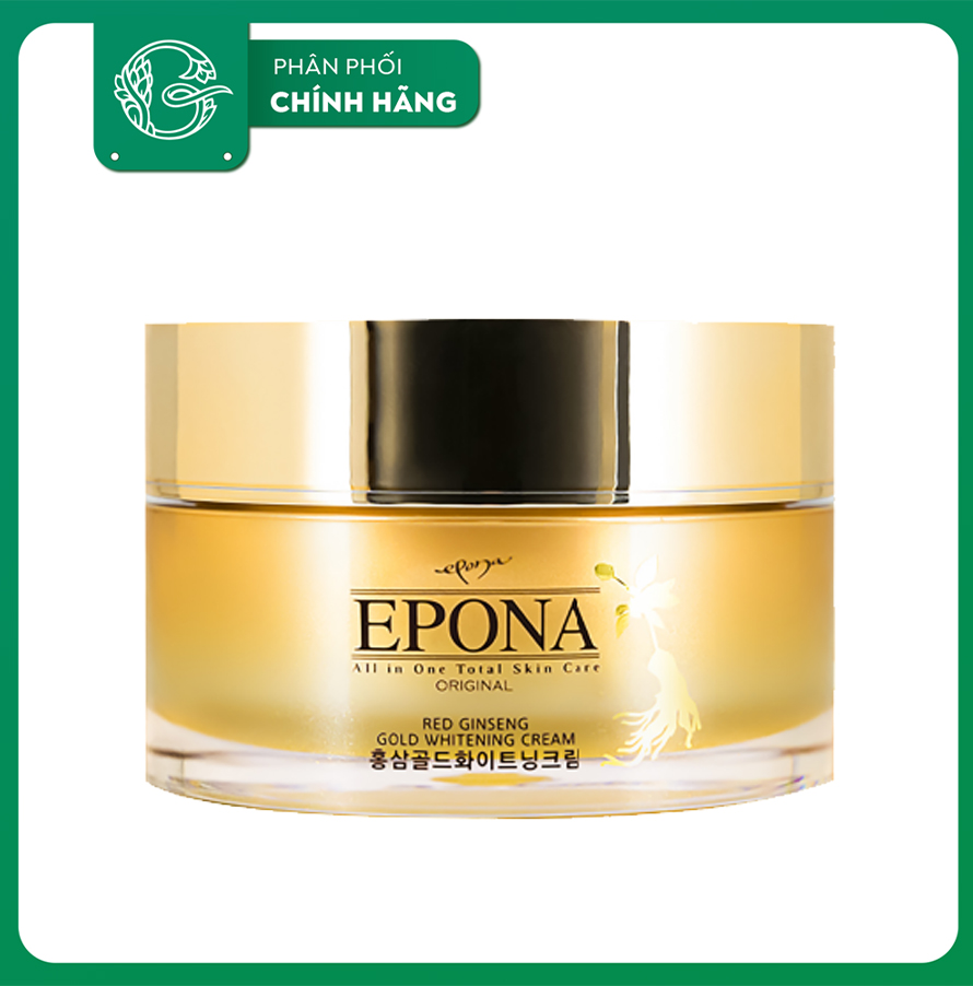 Kem Dưỡng Epona Red Ginseng Gold Whitening Cream 50ml