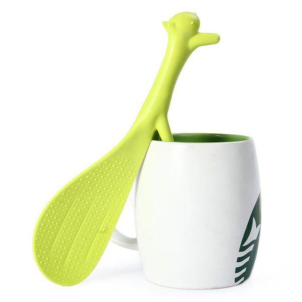 Vá Múc Cơm Chống Dính Hình Con Sóc - Muôi Xới Cơm - Muỗng Xúc Cơm Chống Dính