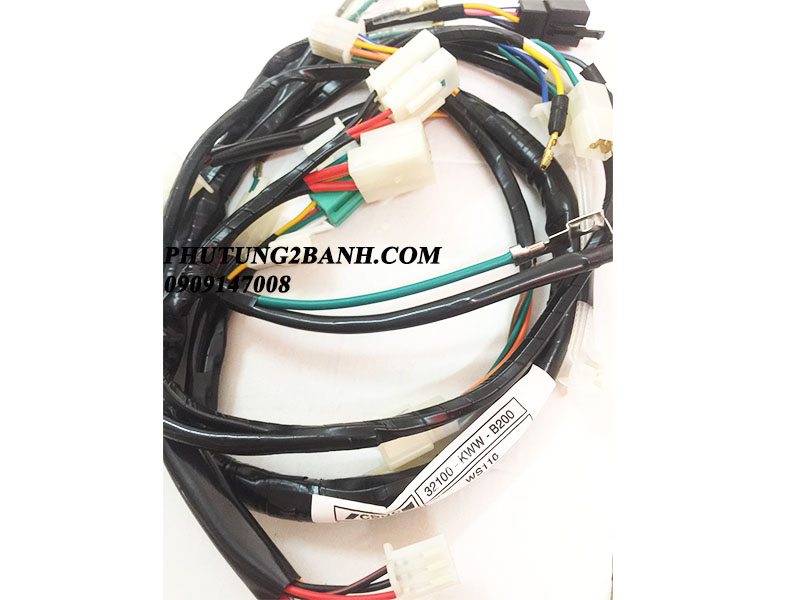 Dây điện sườn xe Wave S110