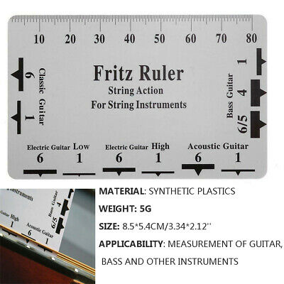 [HCM]THƯỚC ĐO ACTION GUITAR - Fritz - Baroque