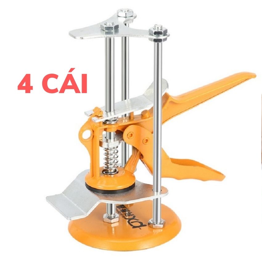 Com bo 4 chân kích kê gạch ốp tường .Con đội gạch, dụng cụ hỗ trợ lao động.
