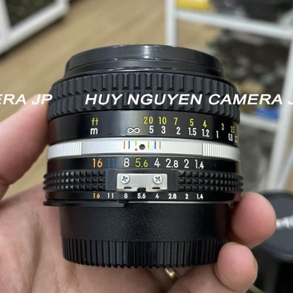 ỐNG KÍNH Nikon 50 F1.4 AIS., 50 F1.4 AI , 50 f1.4 K , 50 f1.4 S.C, 50 f1.4 S . LENS QUAY TAY MF RẤT ĐẸP