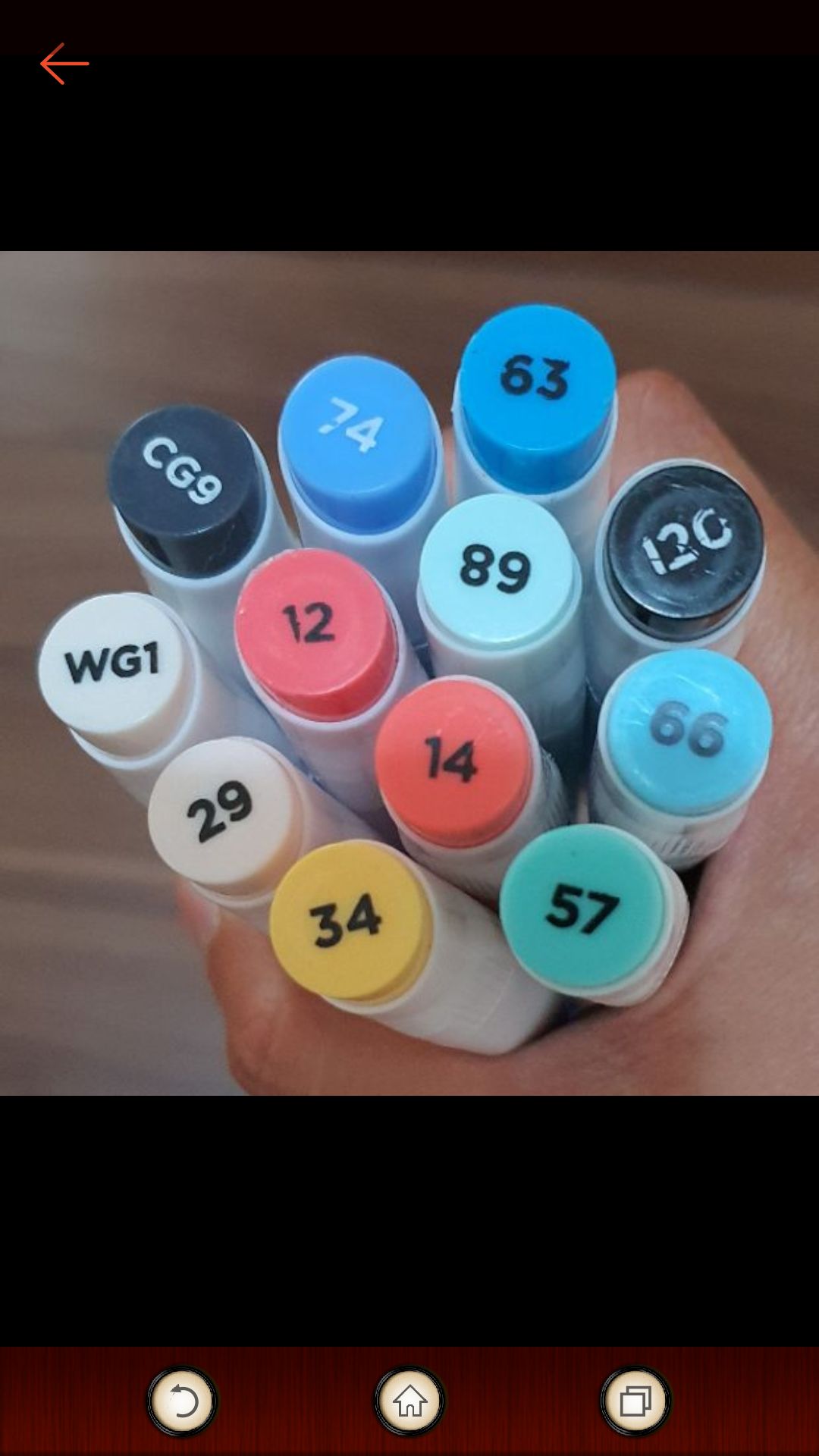 MARKER KUELOX 72 MÀU