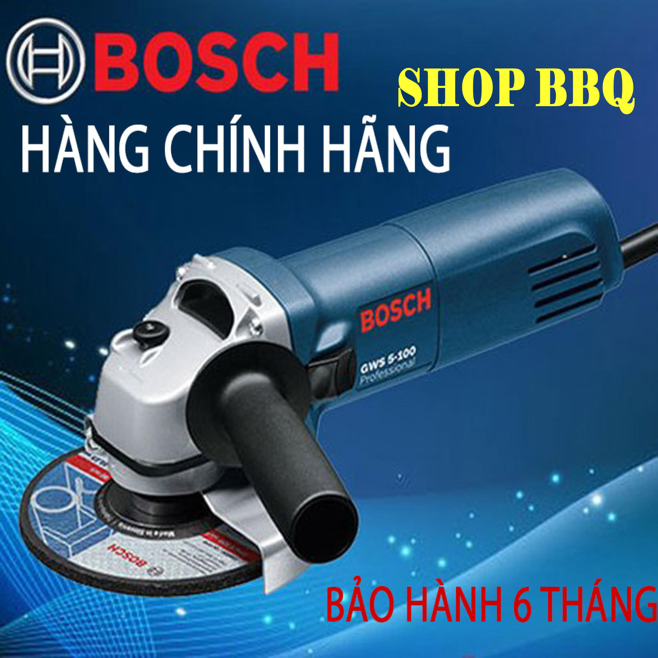 [CỰC SỐC  - GIÁ SỈ] Máy Mài Góc GWS 6-100 SM - Vật Liệu  100% Đồng Nguyên Chất - Sản Xuát Theo Tiêu Chuẩn Công Nghệ Đức - Độ Bền Cực Cao  - Bảo Hành 1 Đổi 1 Bởi Nhà Bán Hàng Uy Tín Shop BBQ SHOP