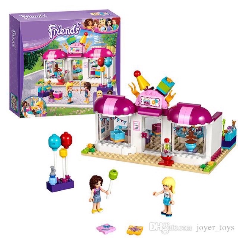 Lắp ráp xếp hình Girls Club : Tiệm Cafe bánh ngọt hồ trái - tiệm bánh của Naomi