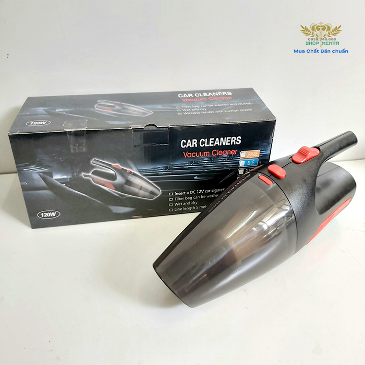MÁY HÚT BỤI Ô TÔ - Cầm tay - Không dây 120W - Hàng cao cấp - Bảo hành 6 tháng