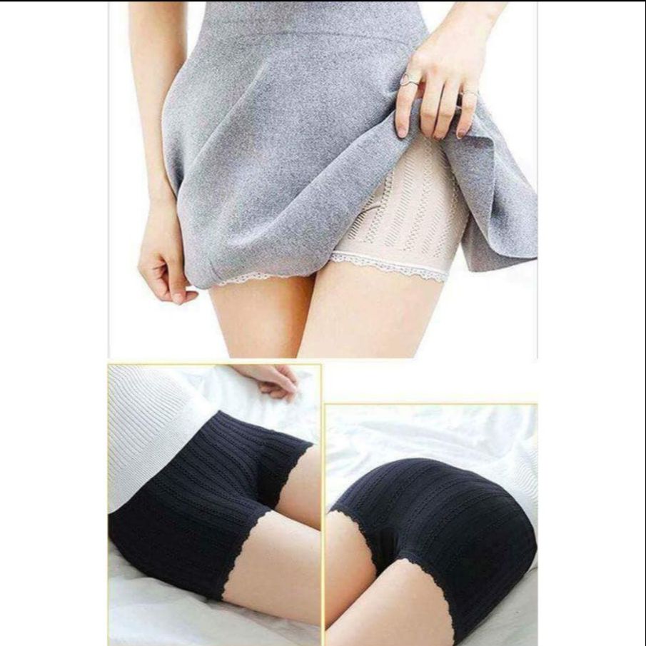 Quần Đùi Mặc Trong Váy gân tăm siêu co dãn mềm mịn nhiều màu
