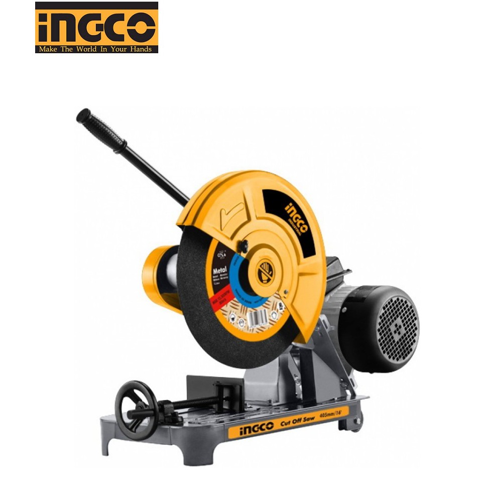 3kw-405mm máy cắt sắt/kim loại motor từ không chổi than hiệu ingco cos4051