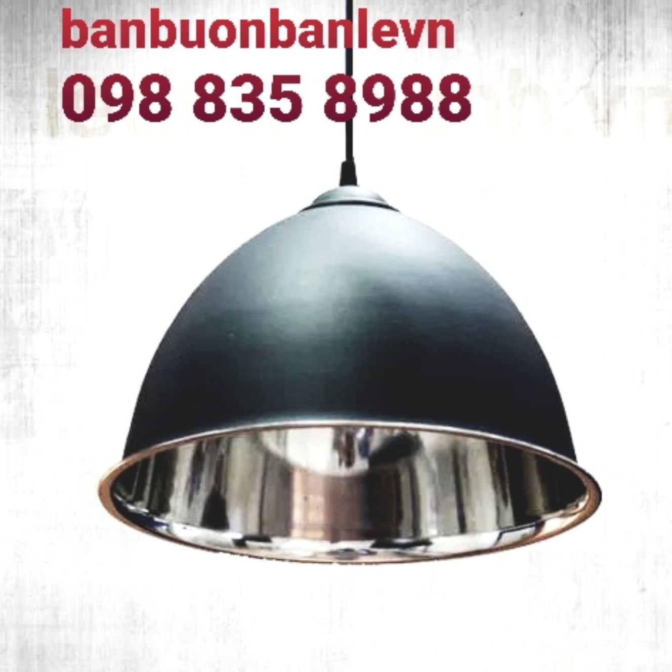 Chao đèn thả trang trí inox   D250