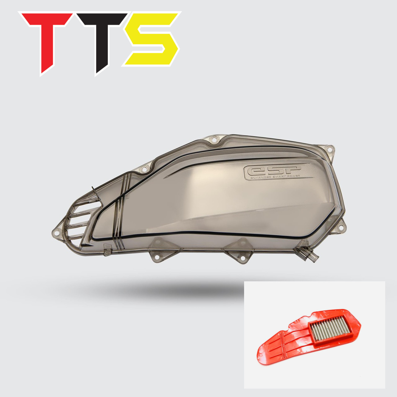 ( MÀU KHỐI ) Ốp lọc gió TRONG SUỐT sử dụng cho các dòng tay ga honda như VARIO, CLICK THÁI, AB 125