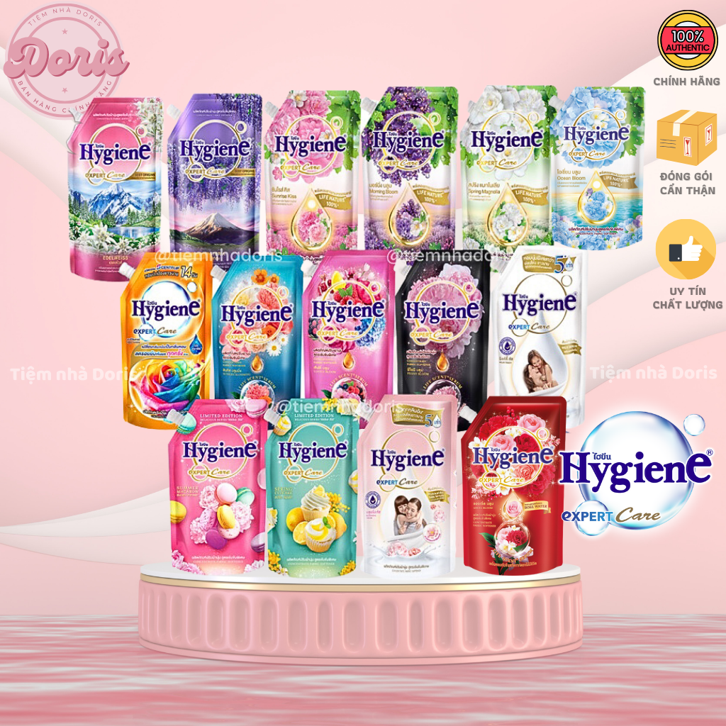 Nước xả vải hygiene đậm đặc siêu thơm 1150ml