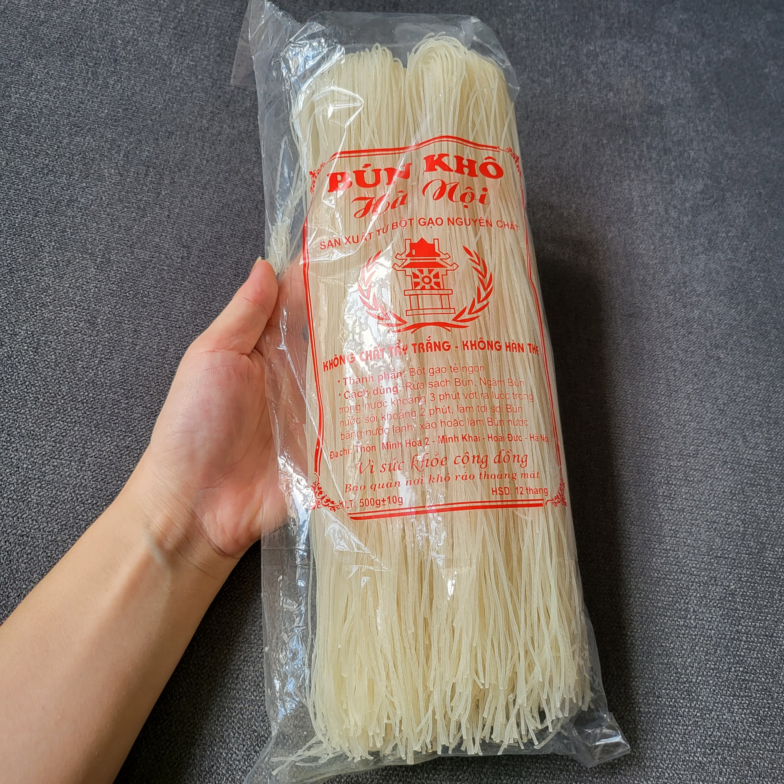Bún khô sạch hà nội 400g