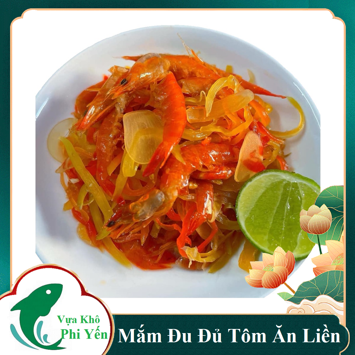 Mắm tôm chua trộn đủ đủ – đặc sản cà mau 1kg và 500gr