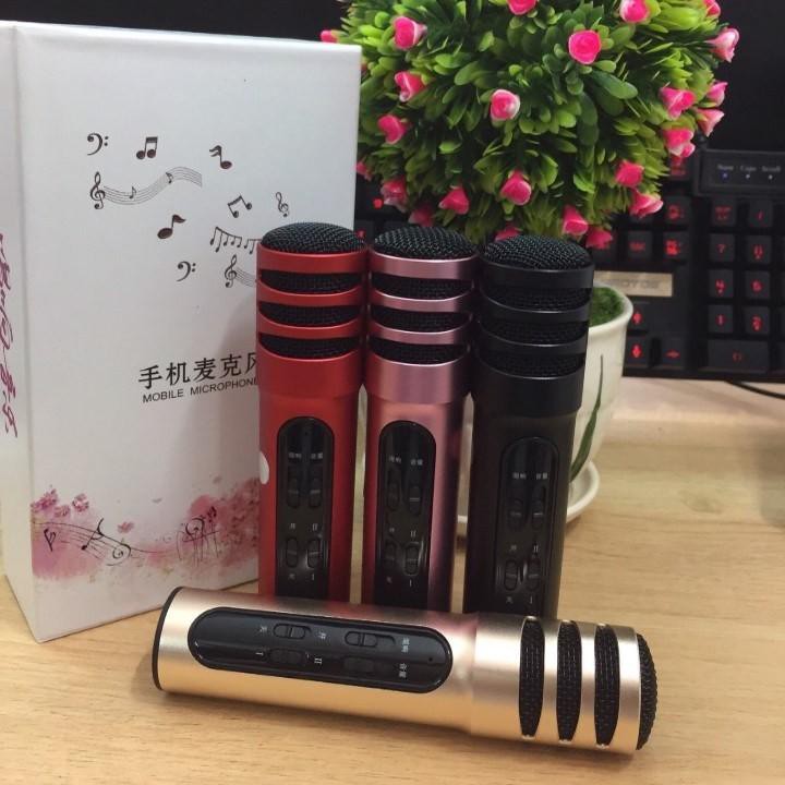 Mic thu âm C7 hay Micro livestream 3 IN 1