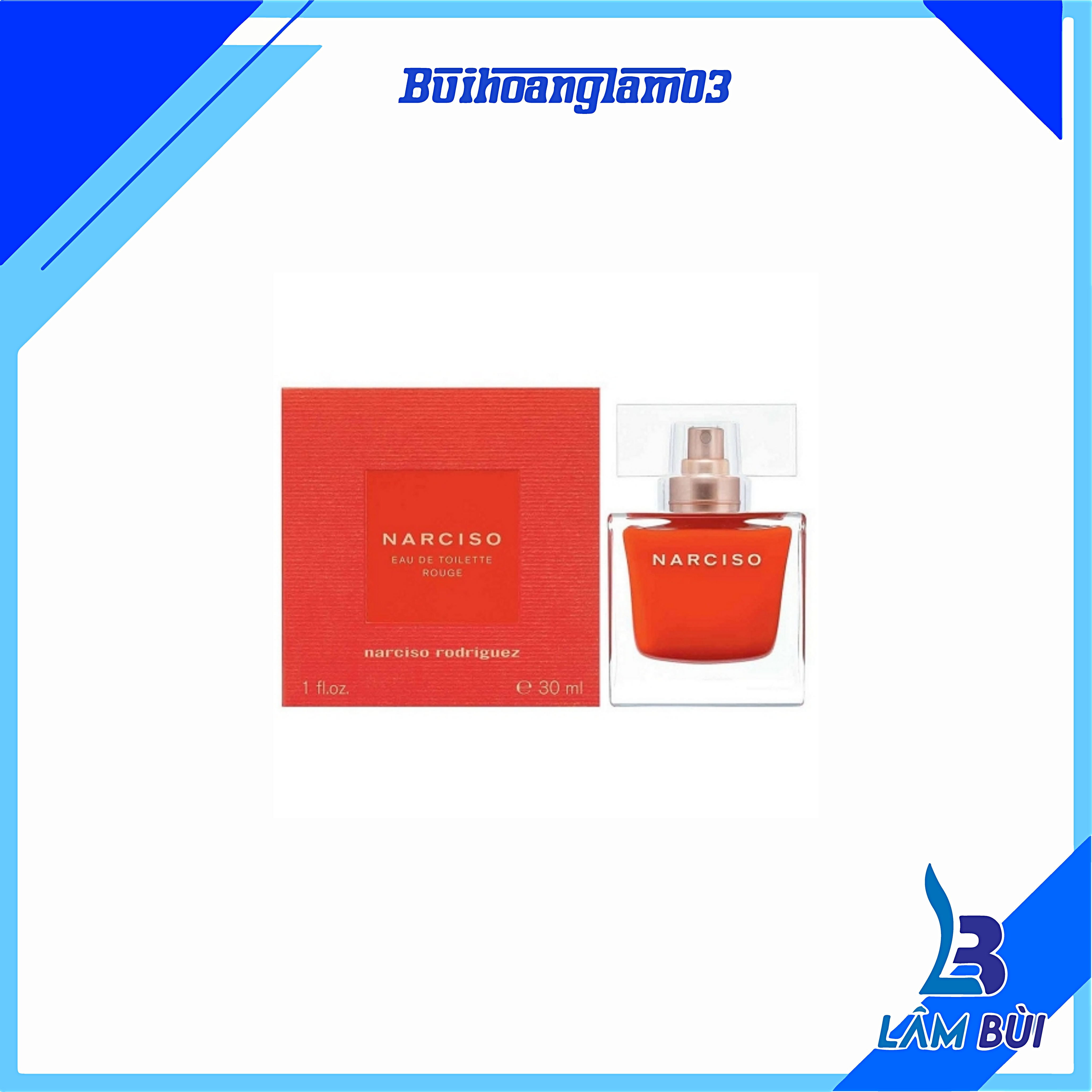 Nước hoa Narciso Eau De Toilette Rouge - 30ml