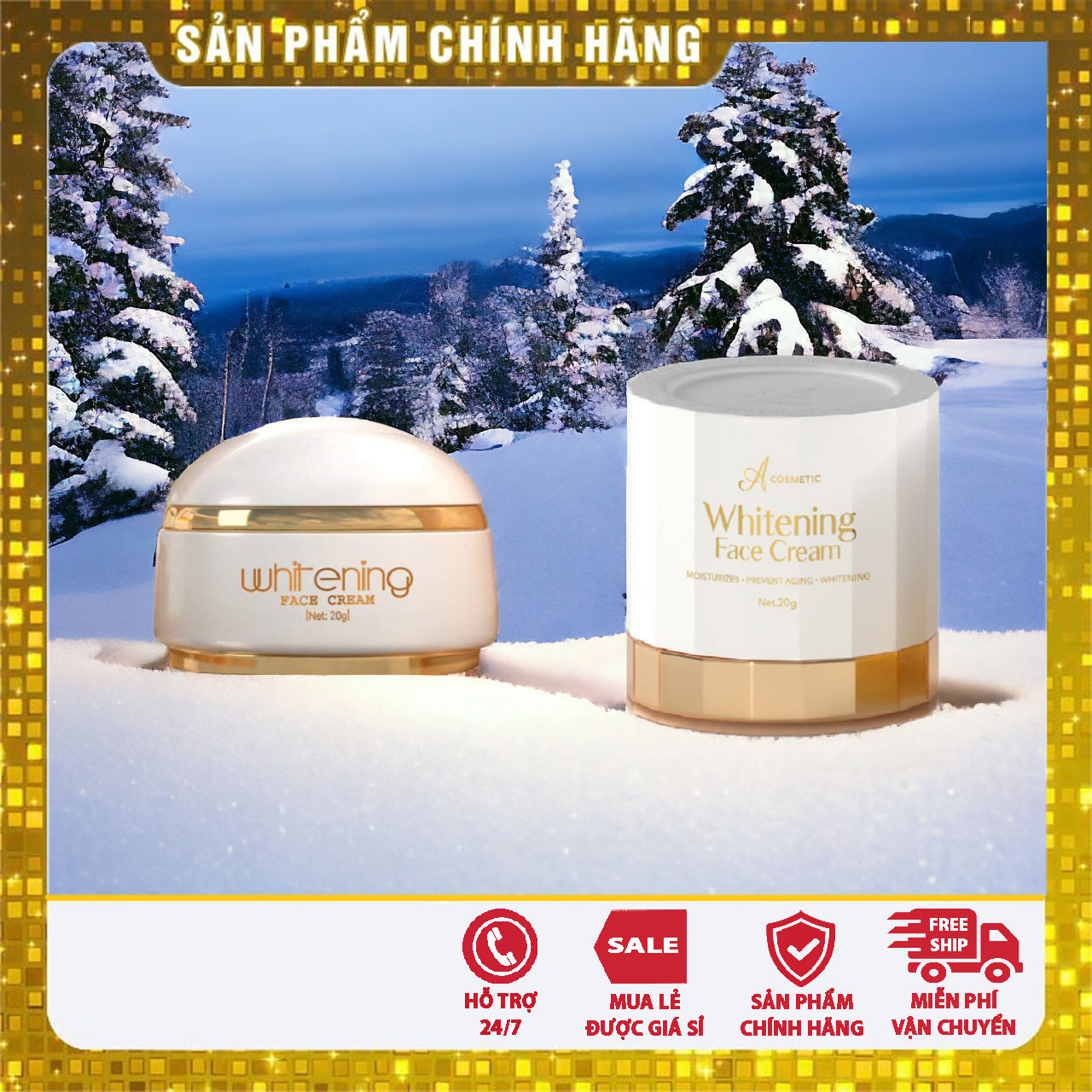 Kem face pháp a cosmetic mẫu mới 2024 hộp 20g, face pháp 2024 mẫu mới, kem face pháp mẫu mới 2024