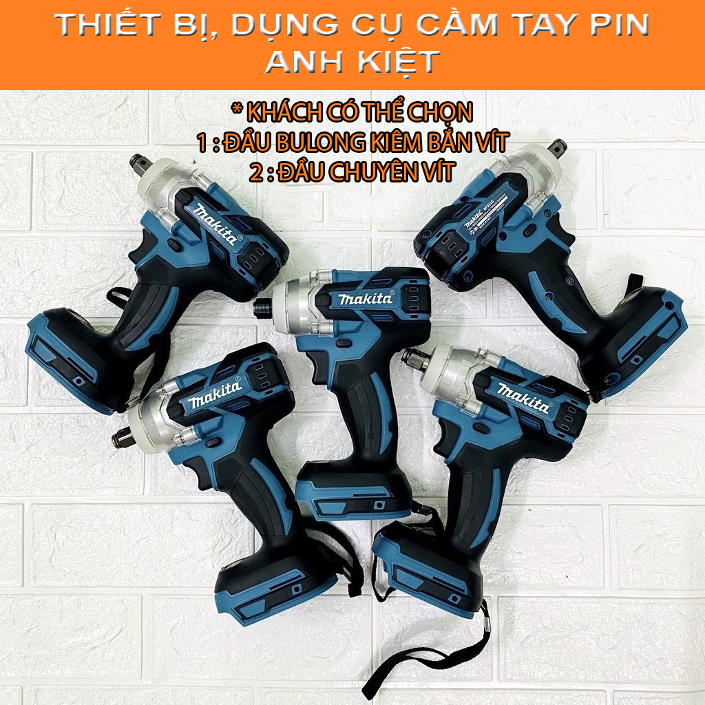 Thân máy siết bulong makita - loại ko chổi than - thân máy chuyên bắn vít
