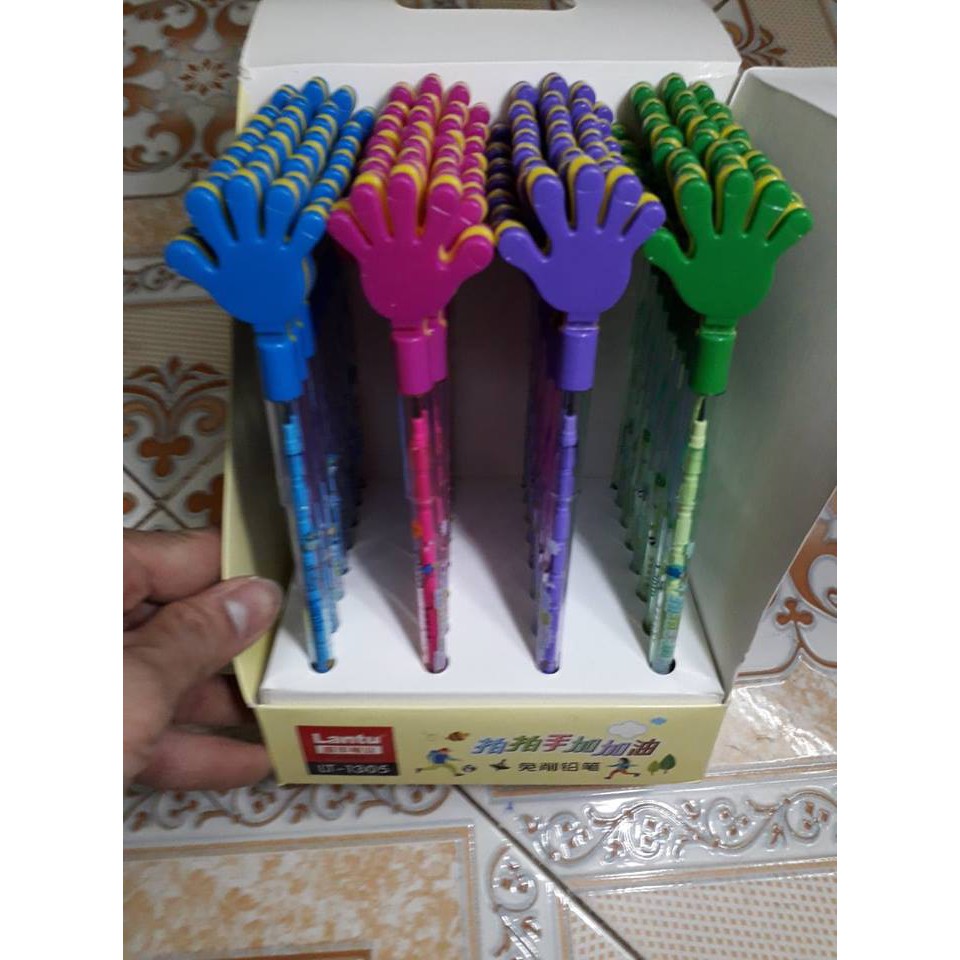 32 cây BÚT CHÌ ĐỐT BÀN TAY ĐÁNG YÊU