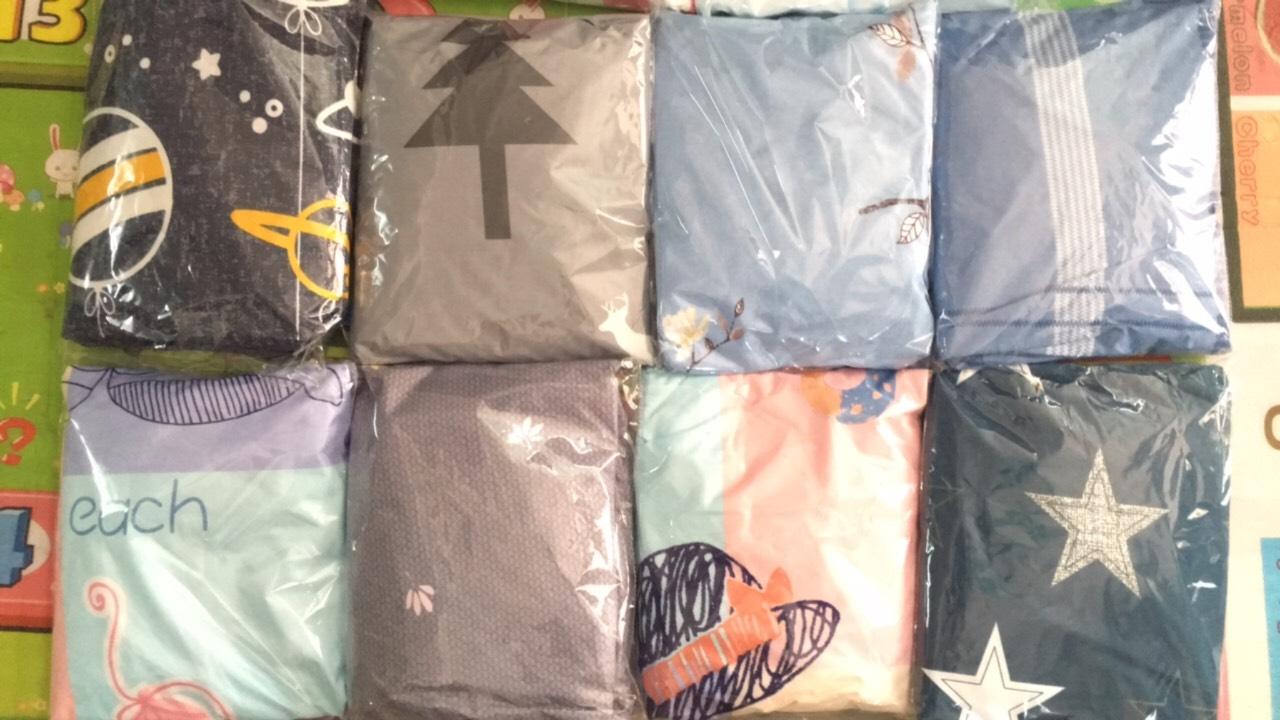 Ga Chống Thấm, Ga Trải Giường, Thảm Chống Thấm Cotton (1.6x2m) Cho Em Bé (Màu ngẫu nhiên)