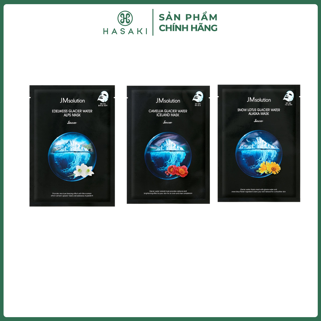 Mặt Nạ JMsolution Glacier Water Mask Hasaki Sản Phẩm Chính Hãng