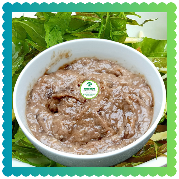 Mắm cá linh xay sẳn - loại 1- chính gốc châu đốc - 500g/hủ