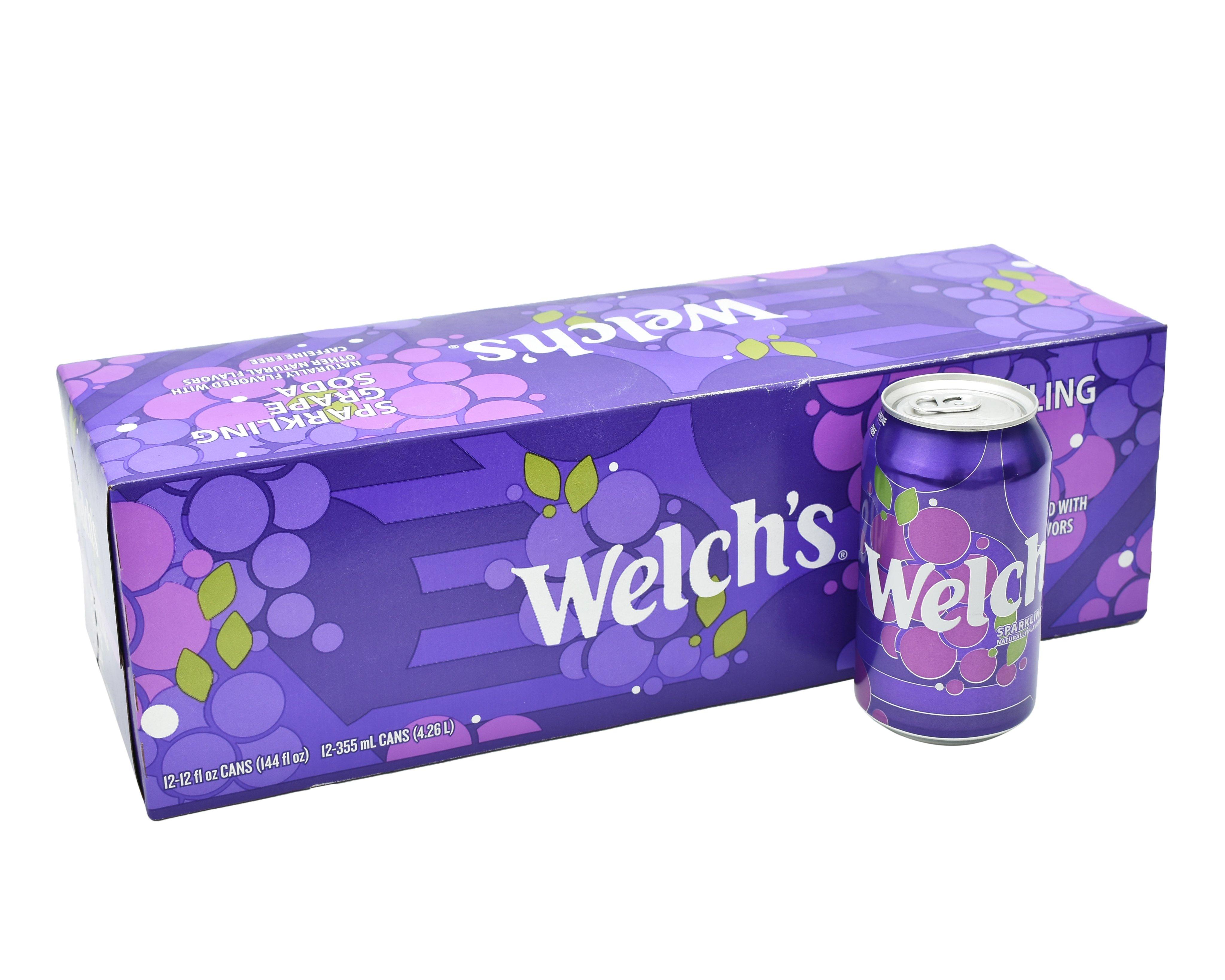 Nước ngọt có gas welch's sparkling grape soda mỹ