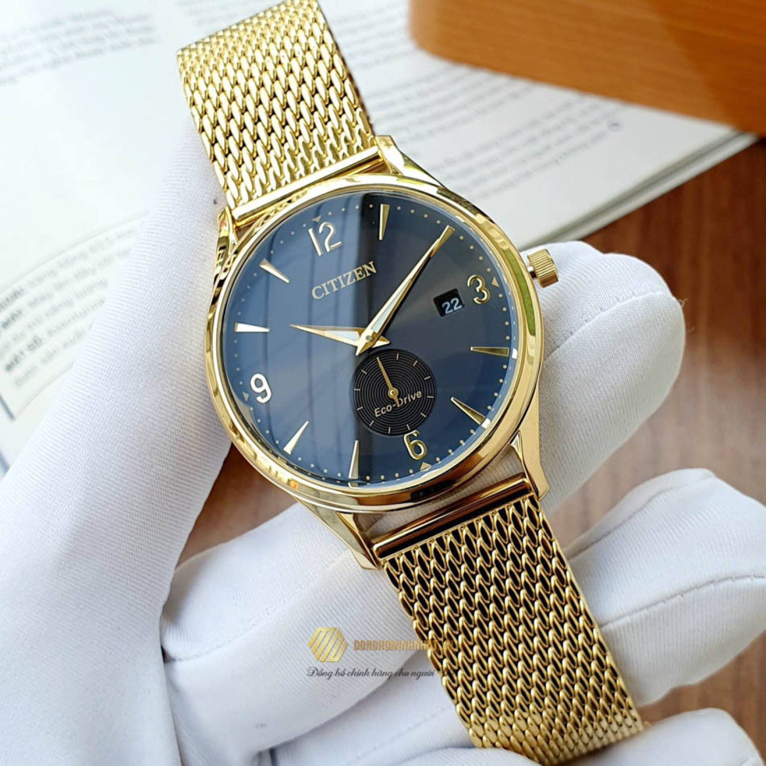 Đồng hồ Nam chính hãng Citizen Eco-Drive BV1118-84E Size 40