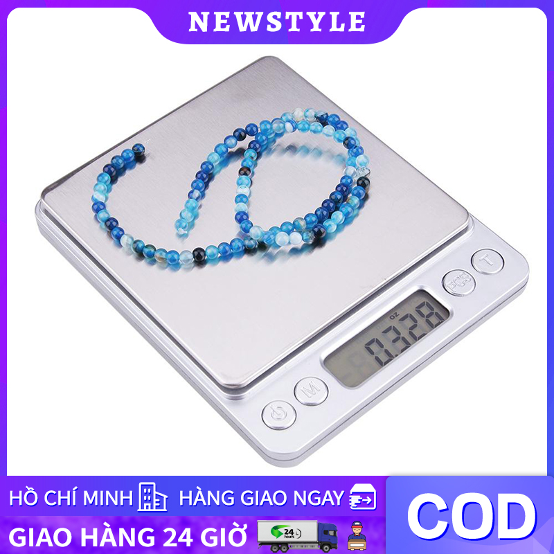 Cân tiểu ly điện tử mini nhà bếp I2000, Cân điện tử nhà bếp cân thực phẩm, độ chính xác cao định lượng 0.1g đến 3000g