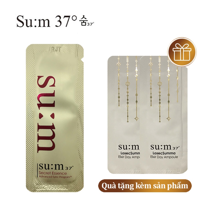 Nước thần Su:m 37 Secret Essence Advanced Sync Program 1mlx30 - Sample Nước thần Sum