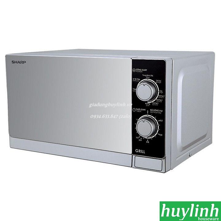 Lò vi sóng cơ có nướng sharp r-g223vn-sm - 20 lít