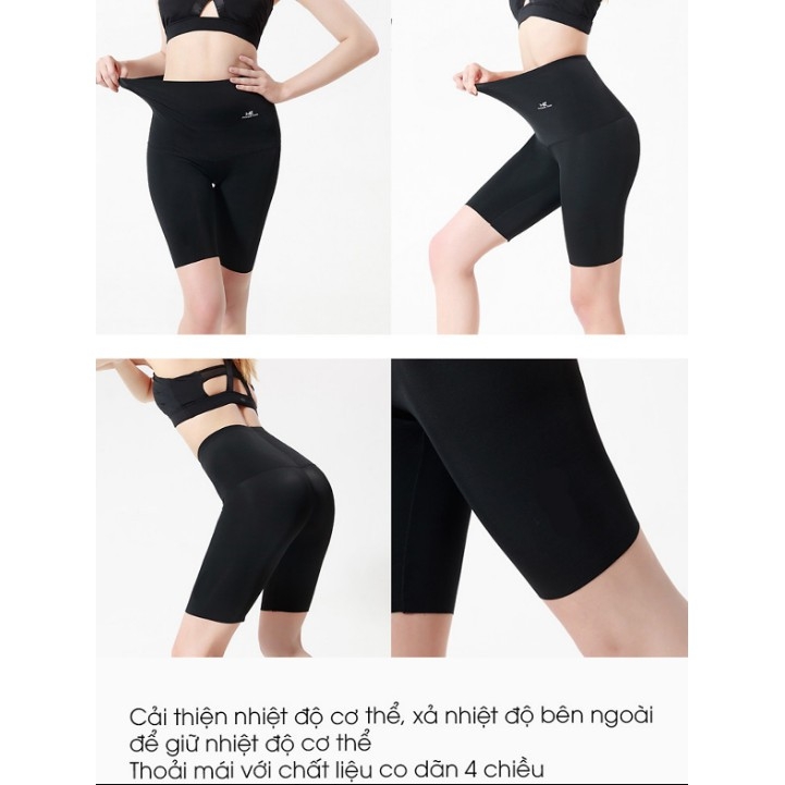 Quần Tập Sinh Nhiệt Ngố,Quần Tập thể thao Đốt Cháy Mỡ Giảm Eo Siêu Tốc