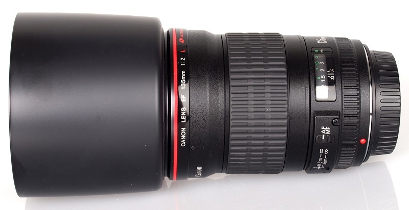 canon 135mm f2 lens hood