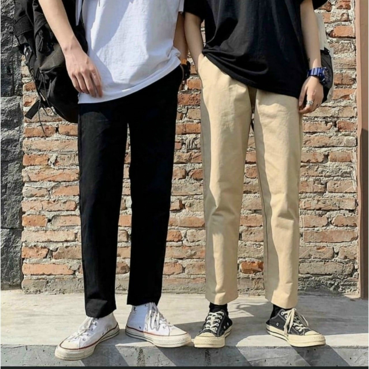 Quần Baggy Nam Nữ Kaki Ống Suông UNISEX Pants Basic chất quần baggy kaki ống đứng vải co dãn mặc thoải mái vận động quần dài kaki dáng suông