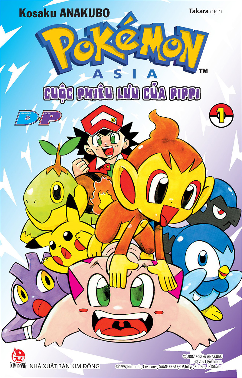 Kim Đồng - Pokémon - Cuộc phiêu lưu của Pippi D-P(Diamond-Pearl) - Tập 1