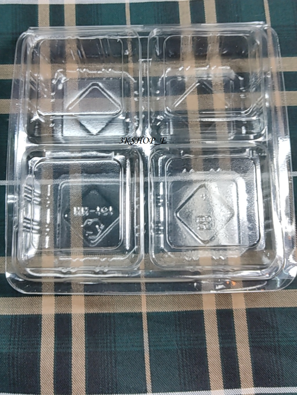 [HCM]100 HỘP NHỰA HH161  ĐỰNG BÁNH 4 NGĂN  HH161