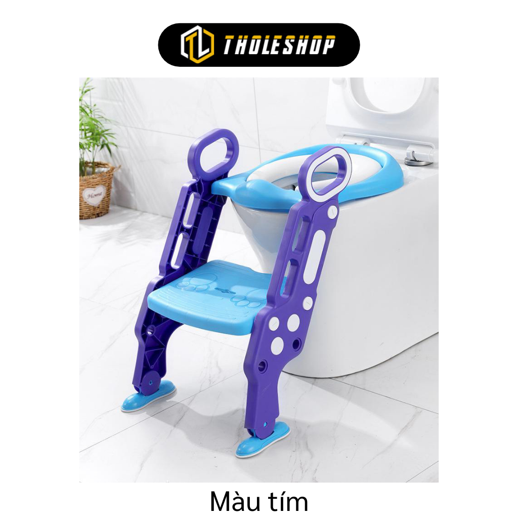 [hcm]dụng cụ thu nhỏ bồn cầu cho bé - bệ lót bồn cầu cho bé thiết kế hình cầu thang - bệ lót thu nhỏ bồn cầu - ghế bệ lót ngồi vệ sinh cho bé 6