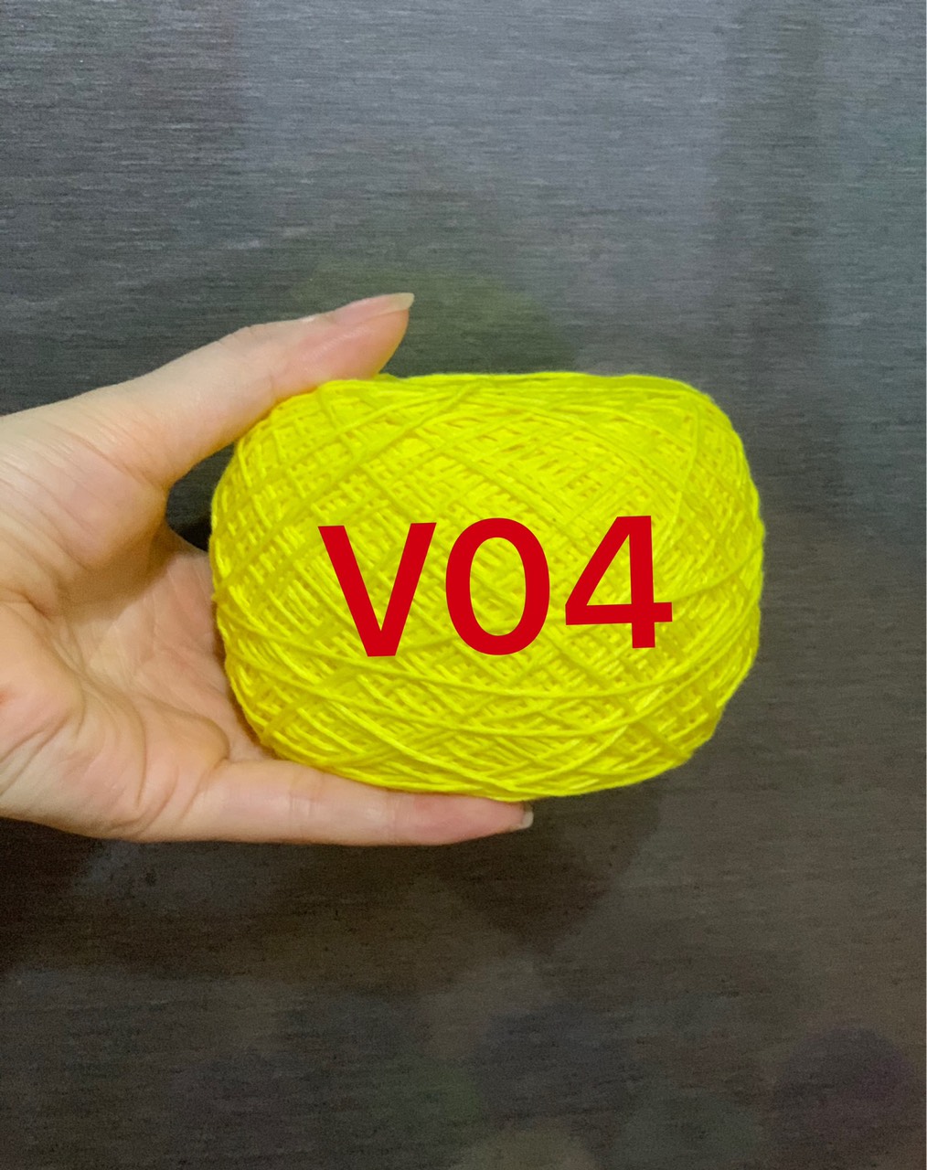 Len cotton vn, sợi to 1mm, không xù