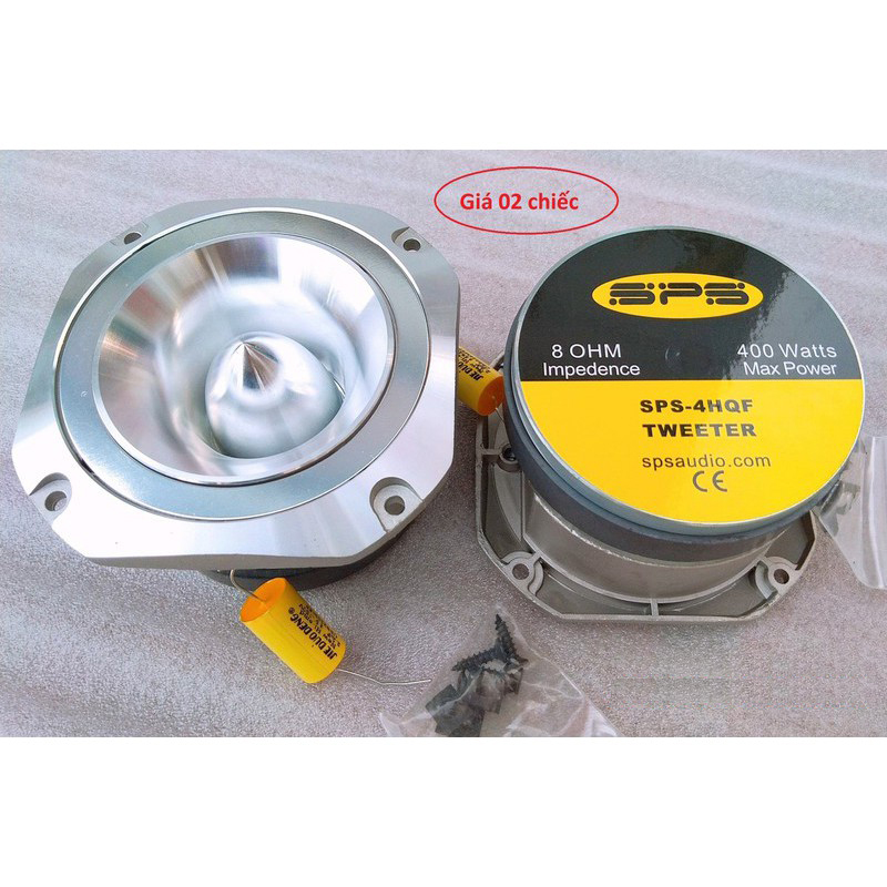Loa treble lớn 400w sps audio nhập khẩu - vành nhôm 1 cặp