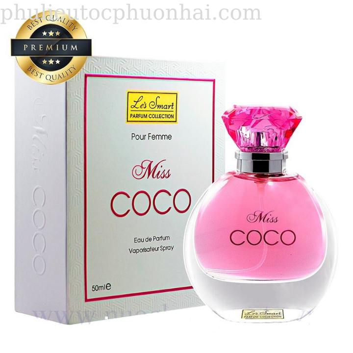 Nước Hoa Nữ Cao Cấp Le's Smart Miss COCO PINK EDP 50ml - Quý cô thanh lịch