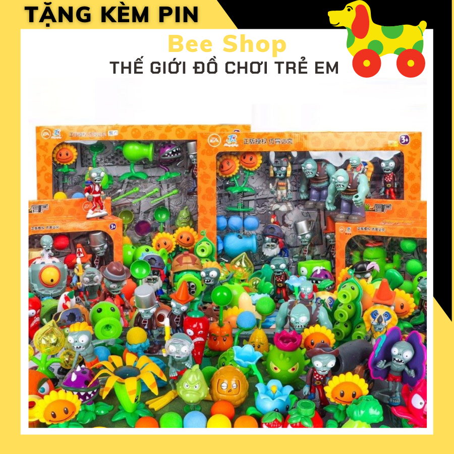 Đồ chơi trẻ em bộ đồ chơi zombie – đồ chơi plants vs zombies siêu rẻ bee shop
