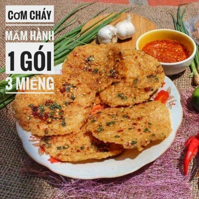 COMBO 10 CƠM CHÁY CHIÊN MẮM ỚT MỠ HÀNH SIÊU NGON
