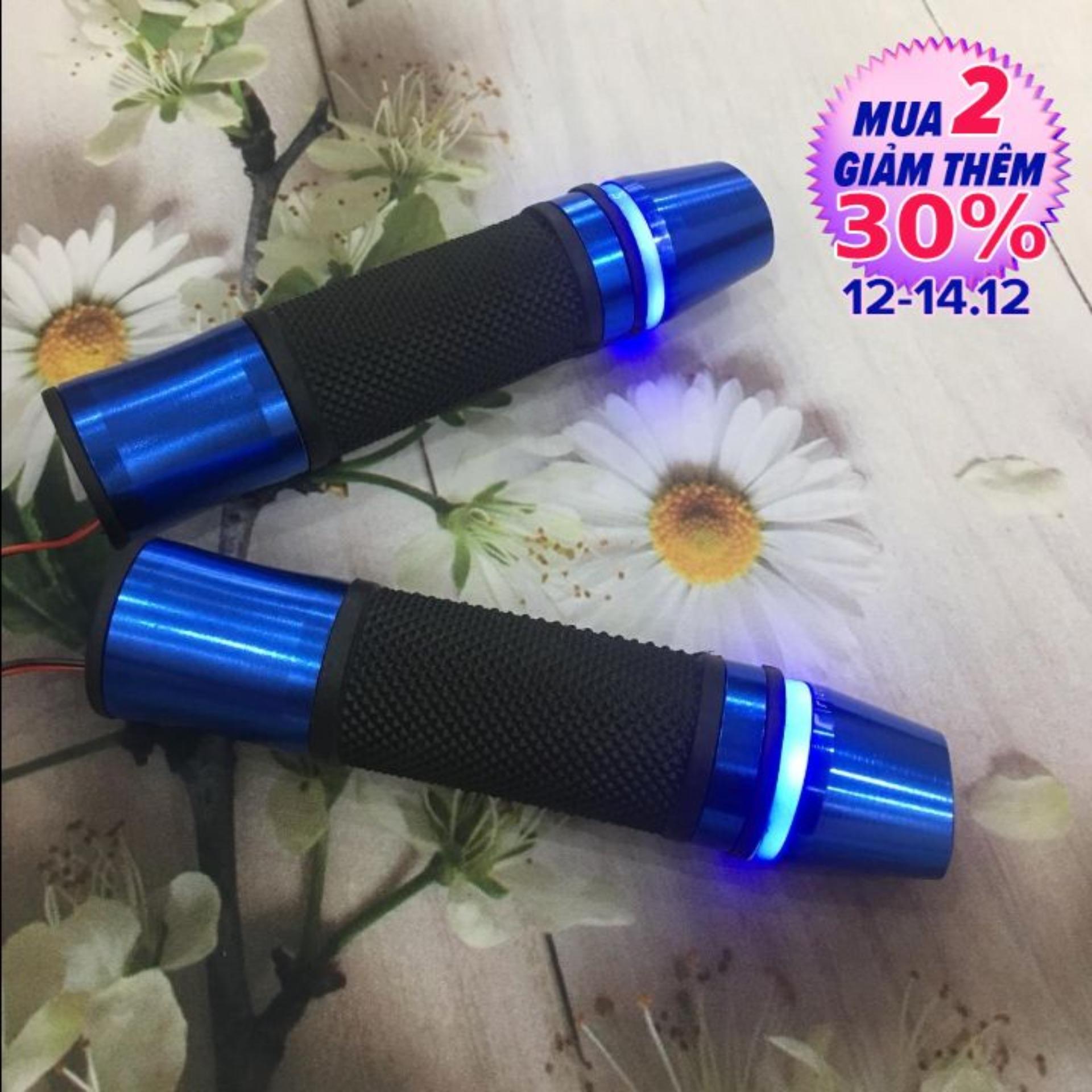Bao tay Rizoma  gù xoay led , kiểu dáng rất đẹp, cao su  Cực đẹp -MÀU XANH  P86-616 BGYT