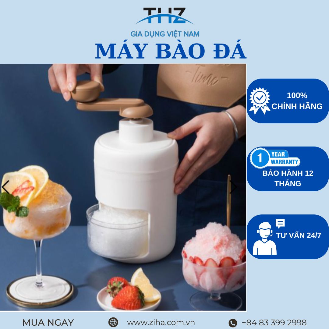 Máy làm đá bào tại nhà cao cấp - dụng cụ làm đá bào mini